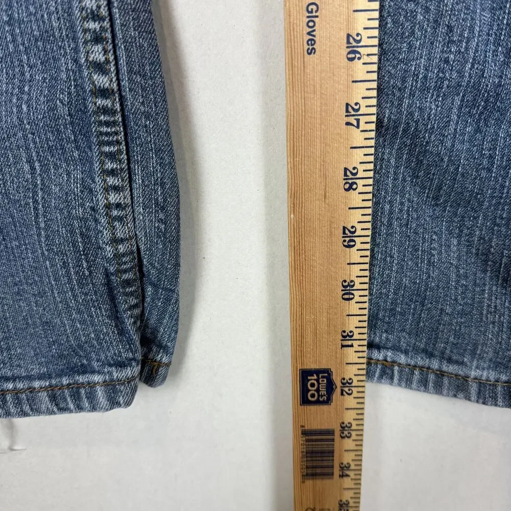 Signature by Levi Strauss & Co. Jeans Mens 34 X 34 Blue Denim Straight Zip‎ Fly